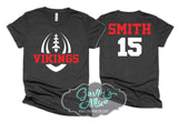 Football Shirt | Football Shirts | Short Sleeve T-shirt | Customize your team & colors