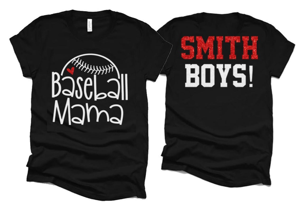 Glitter Baseball Shirt Baseball Mom Shirt Baseball Shirts