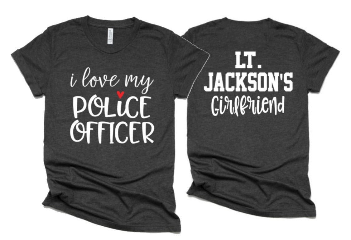 police wife shirts