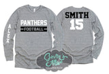 Football Shirt |  Football Shirts | Football Laces | Long Sleeve Shirt | Football Spirit Wear