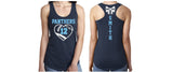 Glitter Football Heart Mom Tank Tops | Football Tank Tops |  Football Shirts | Football Heart Racerback Tank Top | Customize