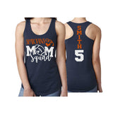 Football Mom Squad Tank Top | Glitter Mom Squad Tank | Customize Team & Colors