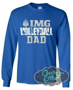 Volleyball Shirt |Long Sleeve T-shirt | Customize | Youth or Adult