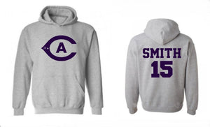 Baseball Hoodie | Customize with your Team & Colors | Adult or Youth Sizes