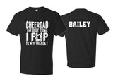 Cheer Dad Shirt| Short Sleeve T-shirt | Cheer Shirt | Cheer Spirit Wear | Customize your team & colors