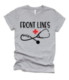 Nurse Shirts |Front Lines | Nurse Mom Boss | Nurse Shirt | Bella Canvas Tshirt | Just Saying Shirt