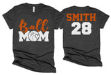 Glitter Basketball Mom Shirt | Basketball Mom Shirt | That's My Girl | Basketball Bling | Basketball Spirit Wear | Bella Canvas Tshirt | Basketball Mom Shirt |