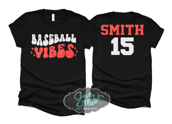Glitter Baseball Shirt |  Baseball Shirts | Short Sleeve Baseball or Softball Shirt | Youth or Adult