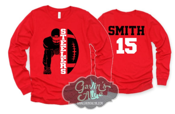 Football Shirt |  Football Shirts | Football Laces | Long Sleeve Shirt | Football Spirit Wear