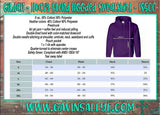 Glitter Hockey Hoodie | Hockey Mom | Hockey Hoodie | Hockey Bling | Hockey Spirit Wear | Customize Colors
