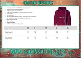 Glitter Cheer Hoodie | Cheer Hoodies | Customize with your Team & Colors | Youth or Adult