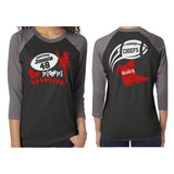Glitter Drill Team & Football Mom Baseball Shirt| Customize Your Colors