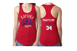 Glitter Soccer Mom Tank | Socce Tank Top | Racer Back Tank Top | Soccer Tank | Customize Your Colors