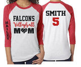 Glitter Volleyball Shirt | Volleyball Mom Shirt | Customized Volleyball  Shirt | Customize Team & Colors