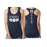 Baseball Mom Tank Top | Glitter Baseball Tank Top | Racerback Tank | Customize Your Colors