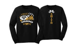 Football & Cheer Mom Shirt | Glitter Football and Cheer Long Sleeve Shirt | Customize Team and Colors