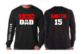 Soccer Dad Shirt | Soccer Long Sleeve Shirt | Customize your team & colors