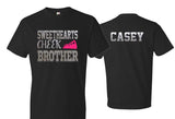 Cheer Brother Shirt| Short Sleeve T-shirt | Cheer Shirt | Cheer Spirit Wear | Customize your team & colors