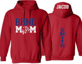 Glitter Band Mom Hoodie | Band Hoodie | Customize with your Colors