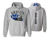 Glitter Cheer Hoodie | Glitter Cheer Mom Hoodie | Cheer Hoodie | Customize with your Team & Colors
