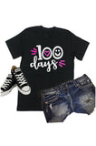 Glitter 100 Days of School Shirt | Short Sleeve T-shirt | 100th Day of School | Youth or Adult