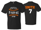 Baseball Shirts | Baseball Dad Shirt | Customize your team & colors | Baseball Spirit Wear | Baseball Shirt | Custom Shirt