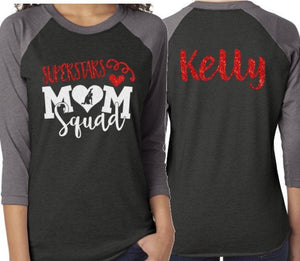 Glitter Dance Mom Squad Shirt | Dance Shirt | That's My Girl on the Dance Floor | Customize Colors