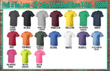 All Star Softball Dad Shirt | Short Sleeve Softball Shirt | All Star Softball Dad Spirit Wear | Custom Softball Shirt | Customize colors