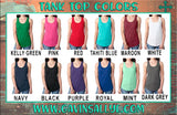 Glitter Baseball Shirts | Baseball Mom Tank Top | Racerback Tank | Baseball Tank | Customize Your Team & Colors