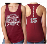 Glitter Allstars Baseball Tank Top| All Star Baseball Mom Tank Top | Custom All Stars Tank | Baseball Bling | Customize