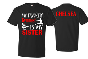 Gymnastics Brother Shirt | Gymnastics Sibling Shirt | Short Sleeve Shirt | Customize Colors | Youth or Adult