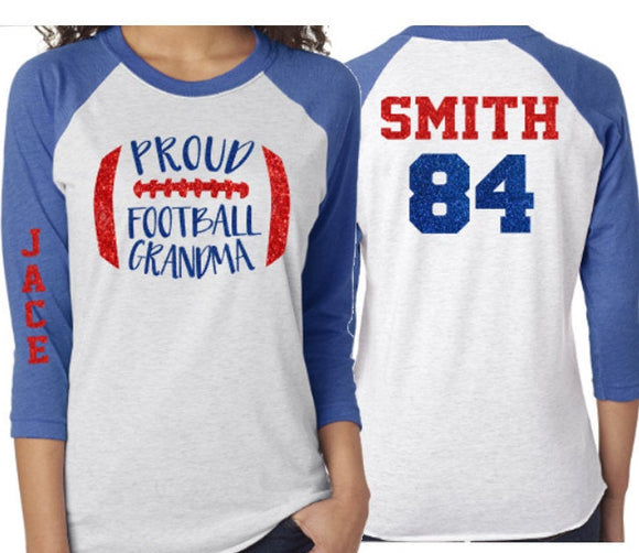 Grandma sales football shirts