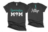 Glitter Gymnastics Mom Shirt | Gymnastics Mom Shirts | Gymnastics Shirts | Bella Canvas Tshirt | Customize Colors | Youth or Adult