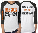 Glitter Bassoon Mom shirt | Band Shirts | Band Mom Shirts | Band Bling | Band Spirit Wear | Customize with your Colors