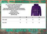 Glitter Hockey Sister Hoodie | Field Hockey Bling | Hockey Hoodies | Hockey Spirit Wear | Customize Colors