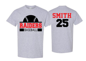 Baseball Shirt | Short Sleeve Baseball Shirt |Baseball Spirit wear | Customize your team & colors